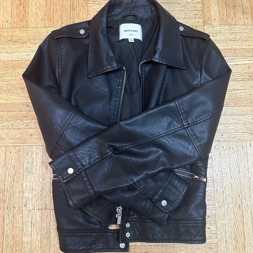 Brand New Matt & Nat Vegan Leather Jacket
